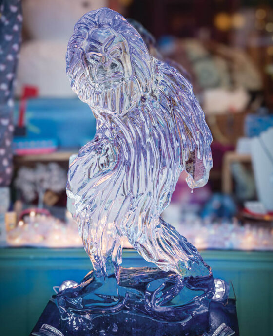 Bigfoot Ice Sculpture