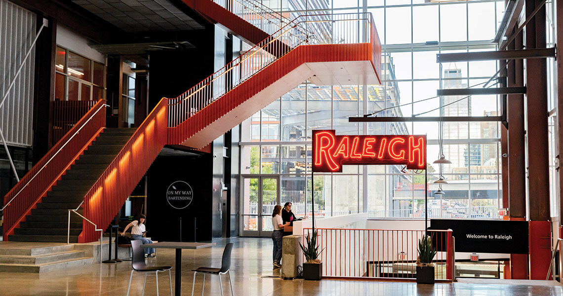 Interior of Raleigh Union Station