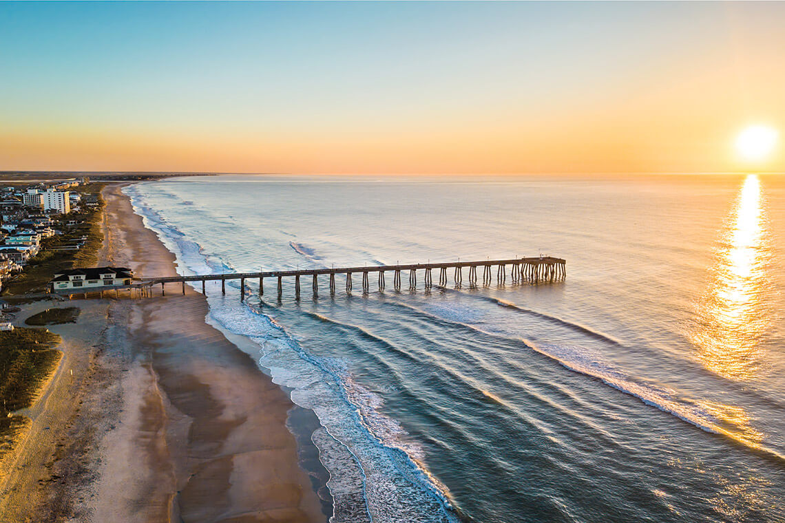 Johnnie Mercers Fishing Pier in Wrightsville Beach