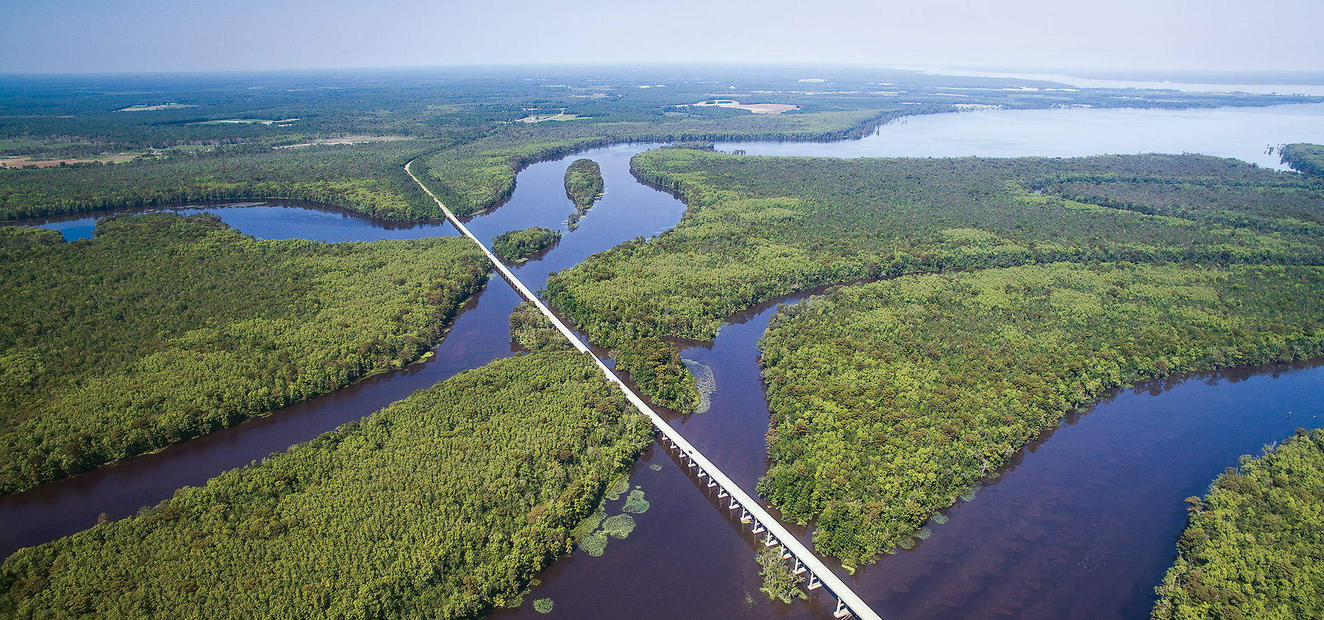 NC Highway 45 across the Roanoke River in Plymouth, NC