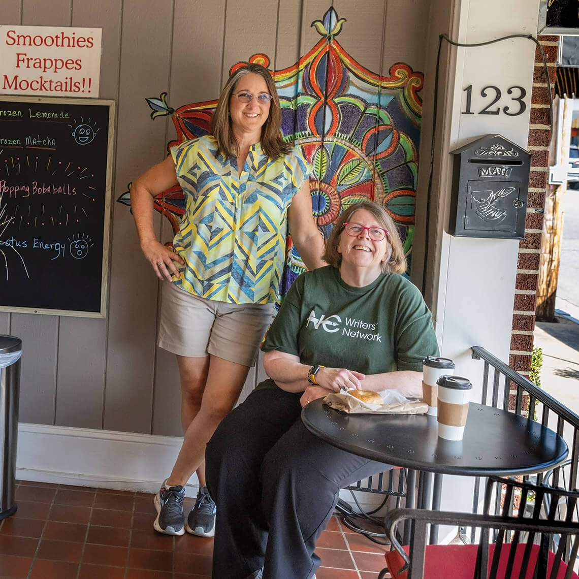 Melissa Dooley and Cindy Brookshire in Selma