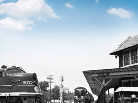 Railroad depot in Selma, NC
