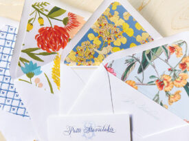 Colorful stationery at If It's Paper n Greensboro