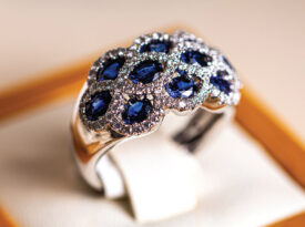 A ring at Kingoff's Jewelers