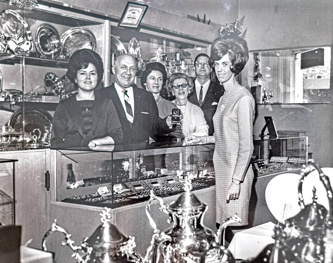 Black and white photo of Benjamin Kingoff