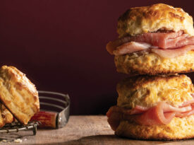 Biscuits and country ham