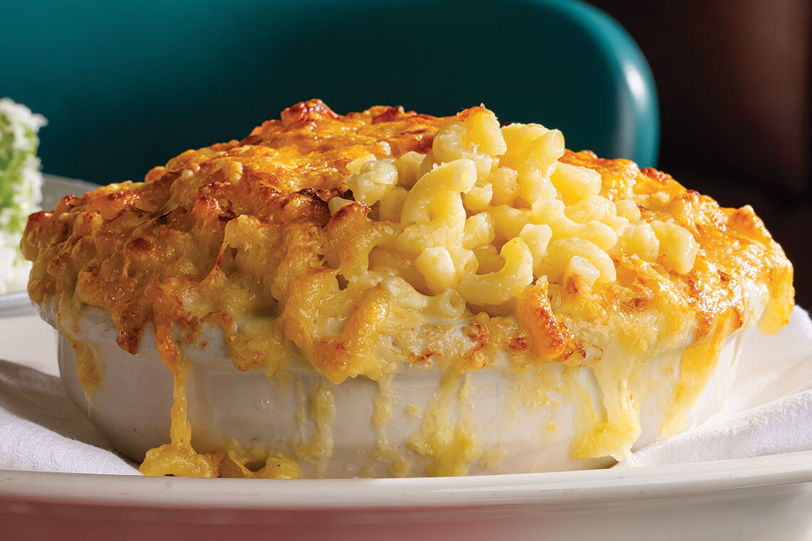 Mac and cheese from Poole's Diner