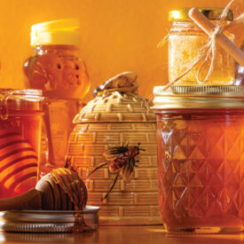 Jars of North Carolina honey