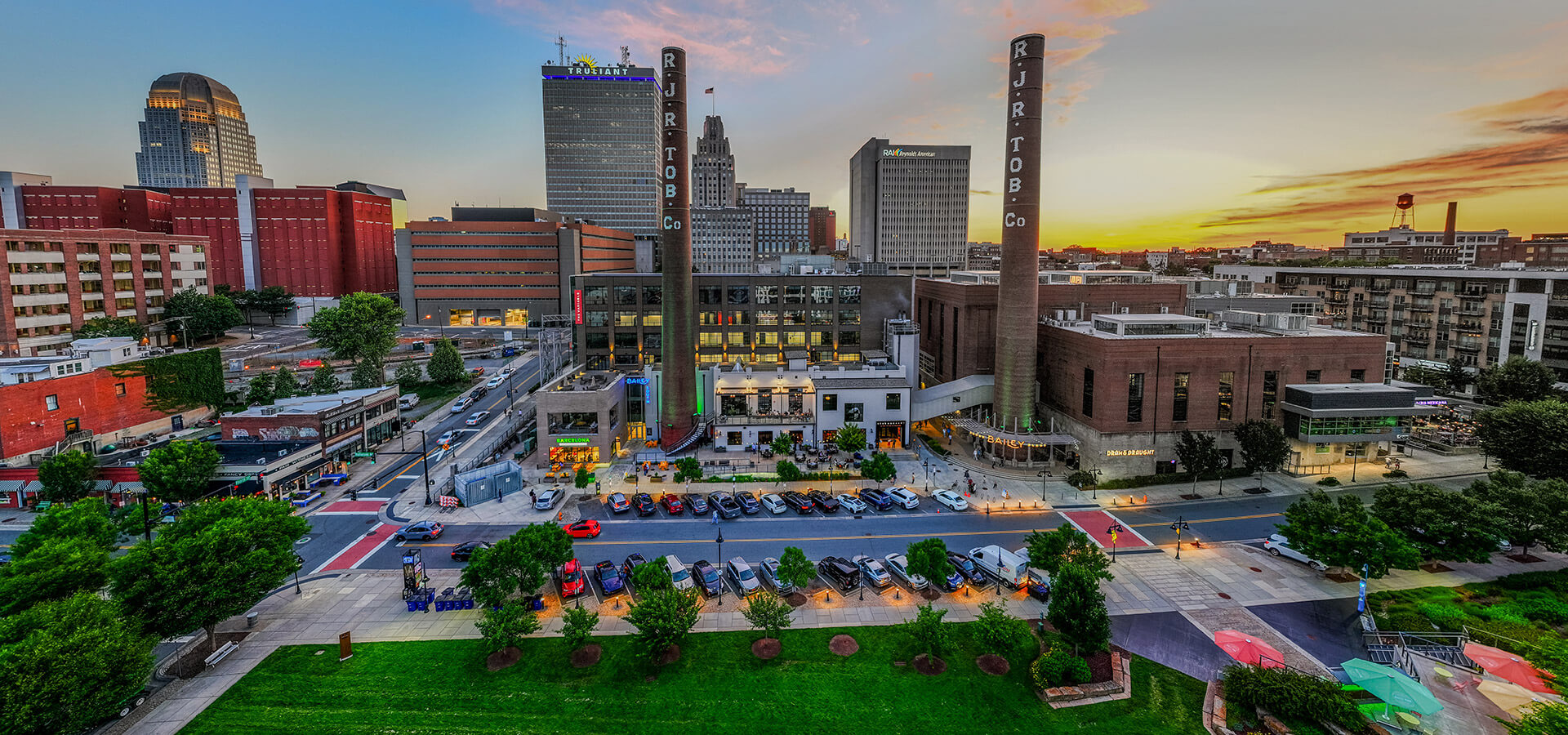 Downtown Winston-Salem skyline