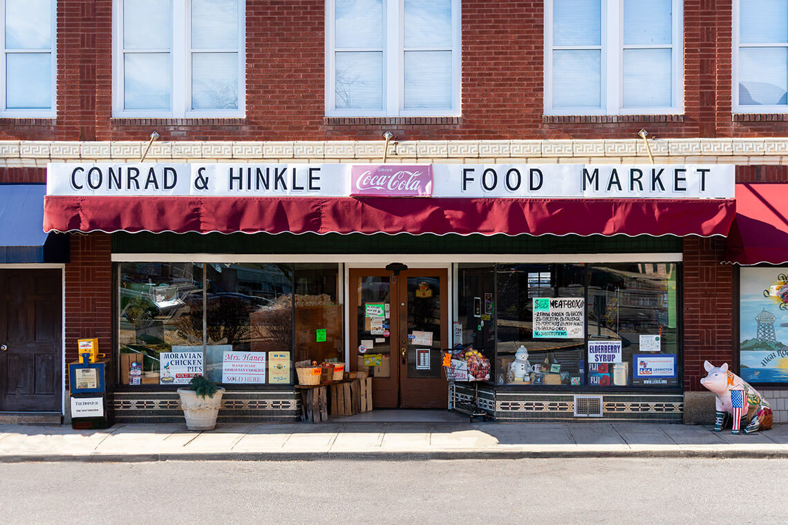 Exterior of Conrad & Hinkle in Lexington