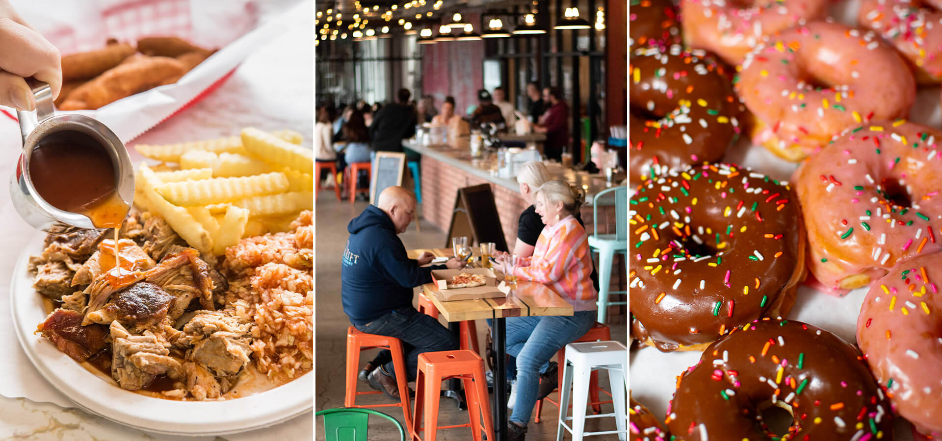 Lexington Barbecue, The Goose and the Monkey Brewhouse, and doughnuts in Lexington NC