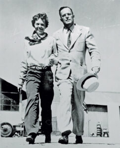 Amelia Earhart and George Palmer Putnam
