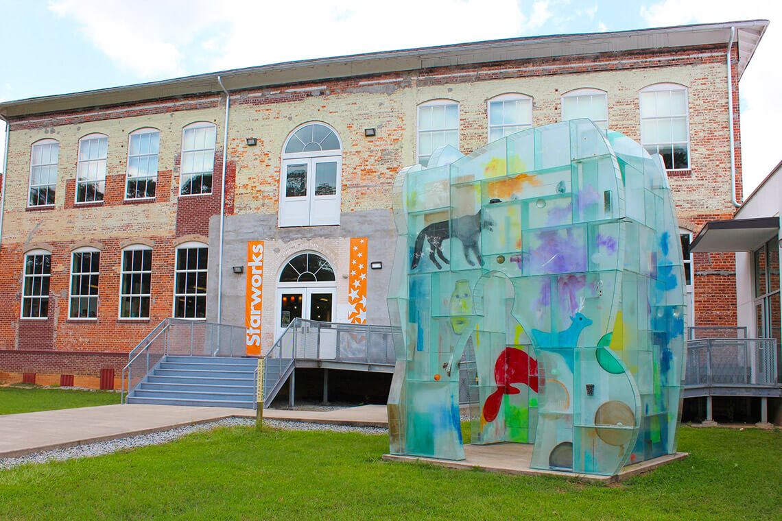 Exterior of Starworks in Star, NC