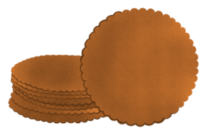 Illustration of Moravian Cookies