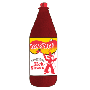 Illustration of Texas Pete hot sauce