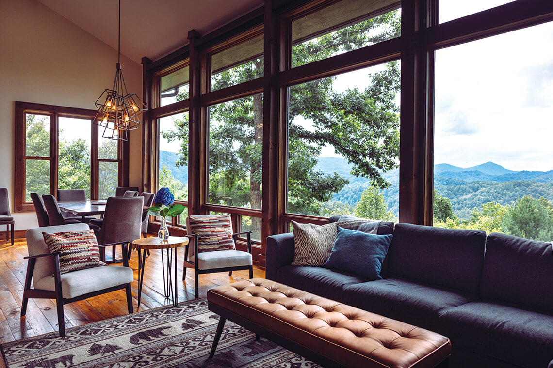 Inside of a rental home at Leatherwood