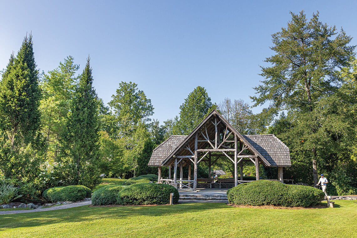 The Village Green in Cashiers, NC