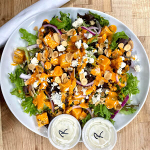 Salad from Downtown Roots in Edenton