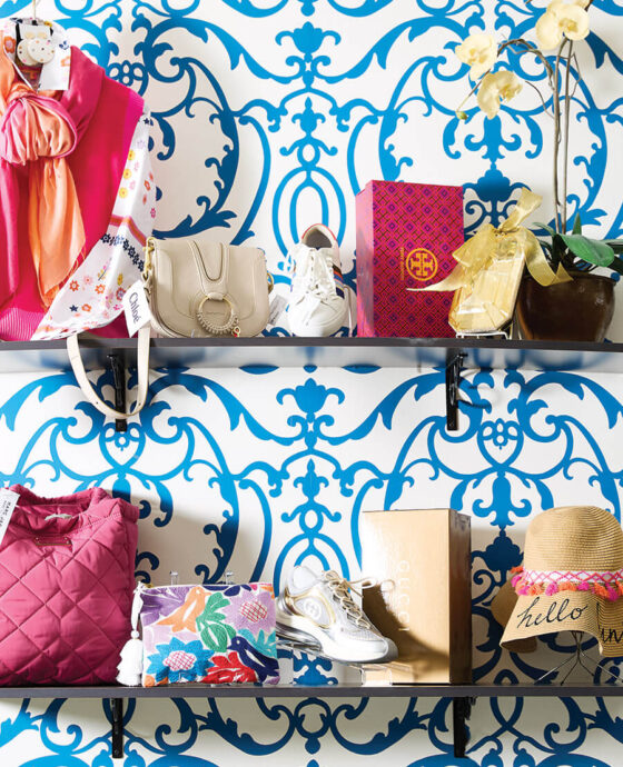 Collection of merchandise at Coco's Corner