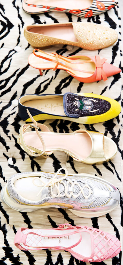 Selection of shoes at Coco's Corner