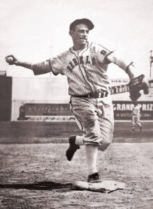 Grey Clarke playing baseball in Dallas