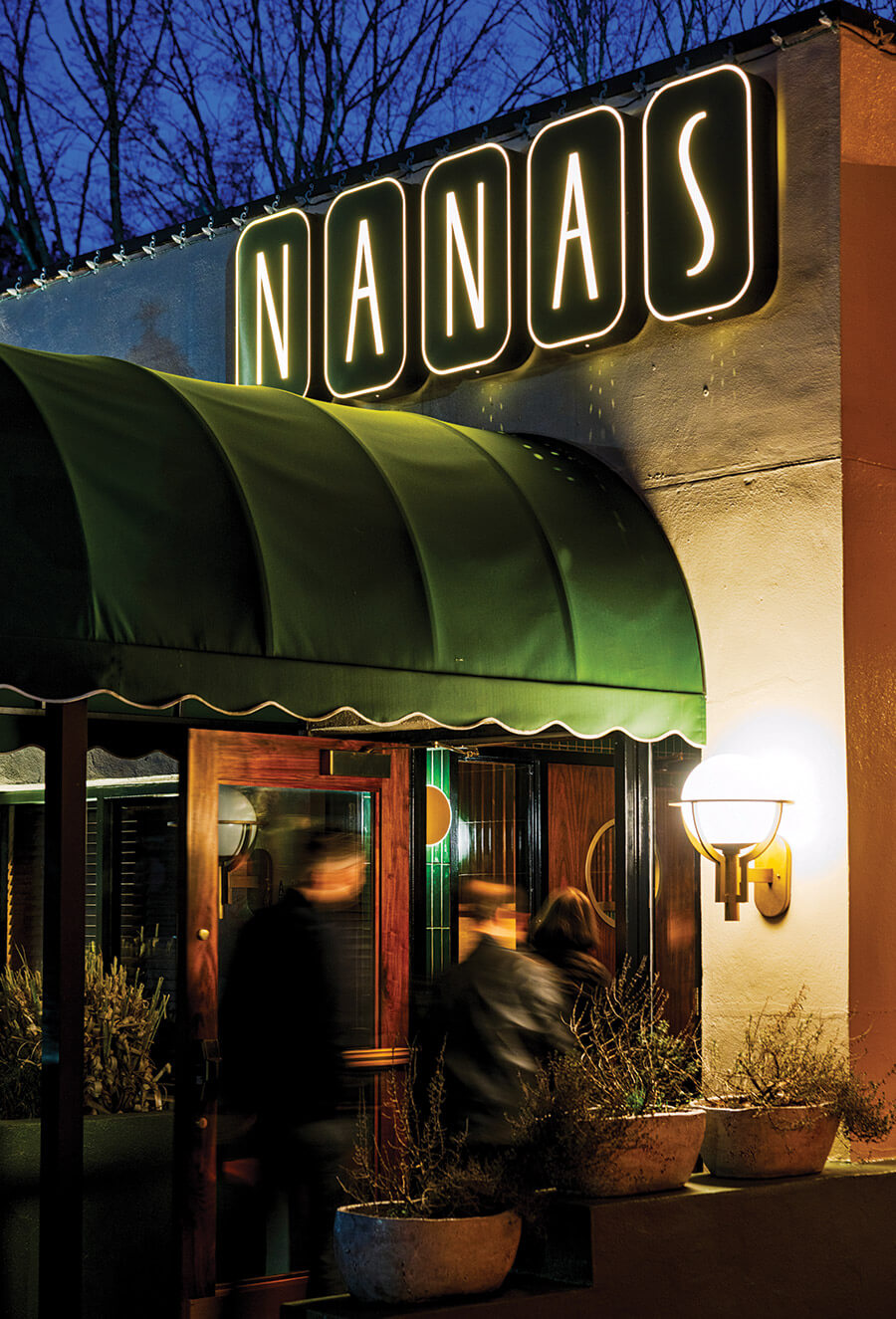 Exterior of Nanas in Durham