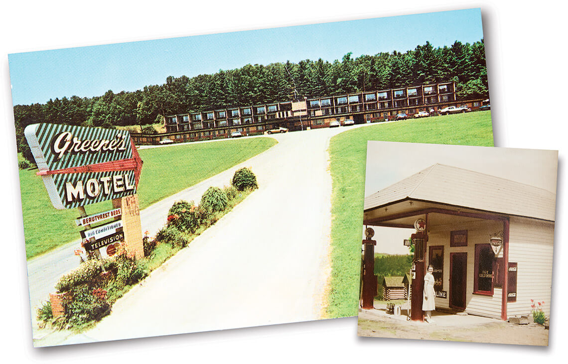 Vintage photos of Greene's Motor Lodge