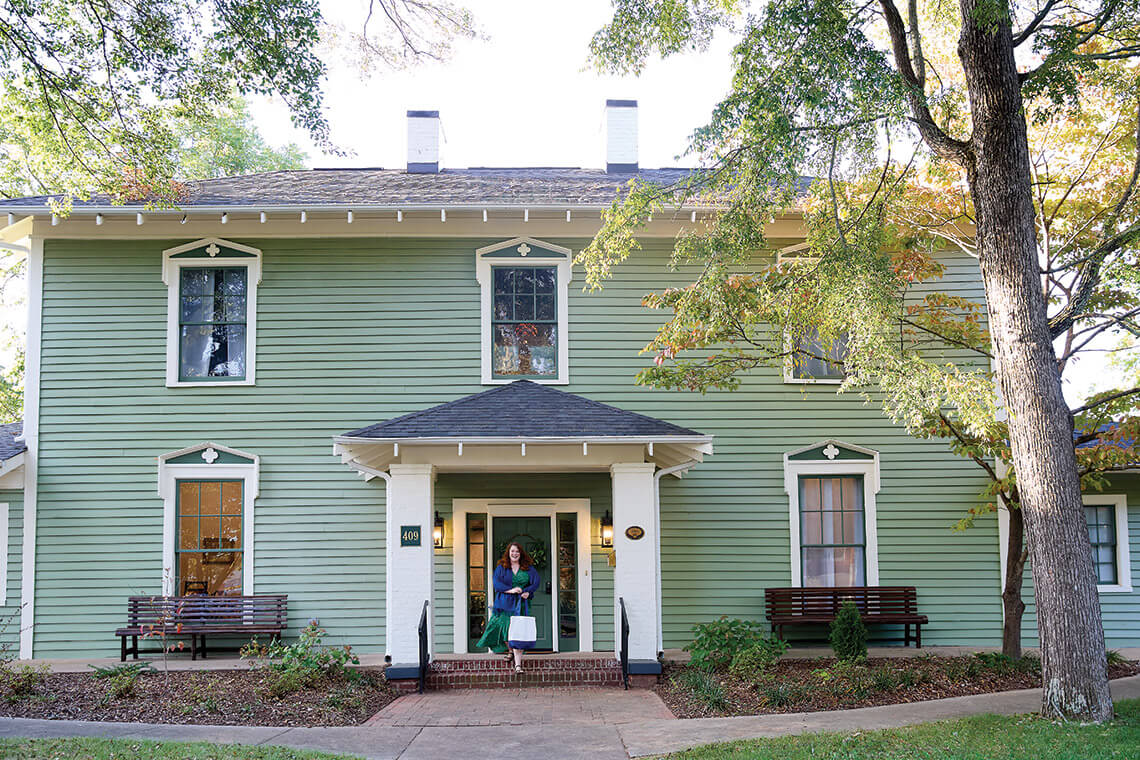 Exterior of the Opal and West House