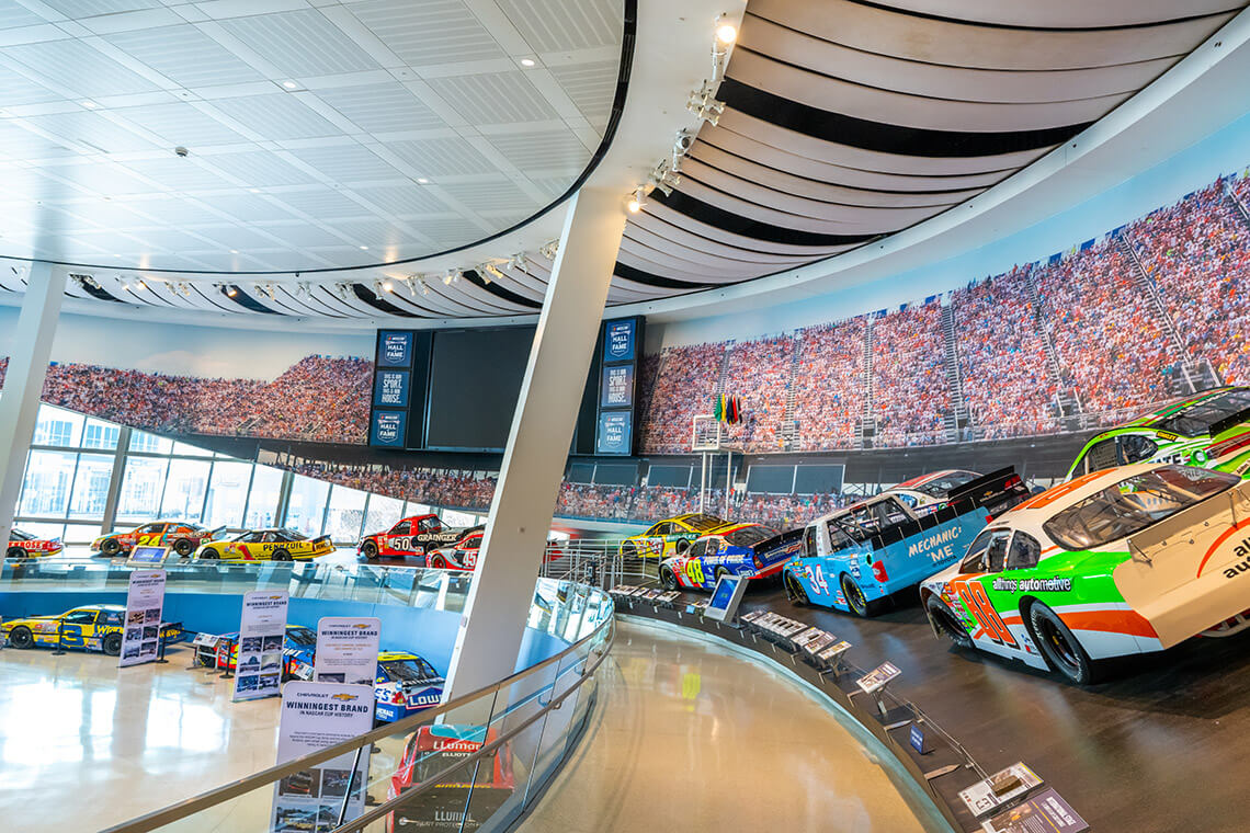Glory Road exhibit at NASCAR Hall of Fame
