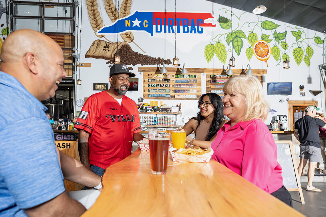 Group at Dirtbag Ales Brewery and Taproom