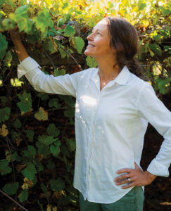 Ladd Bayliss with the Mother Vine