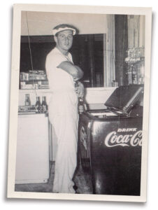 Black and white photo of George Sloane II