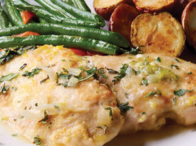 Herb Chicken on a plate