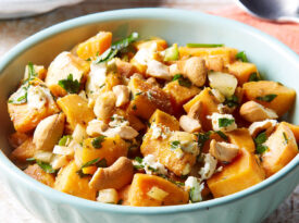 Sweet potato and parsley salad
