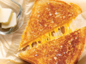 Crispy grilled cheese
