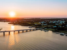 The B. Cameron Langston Bridge at Emerald Isle