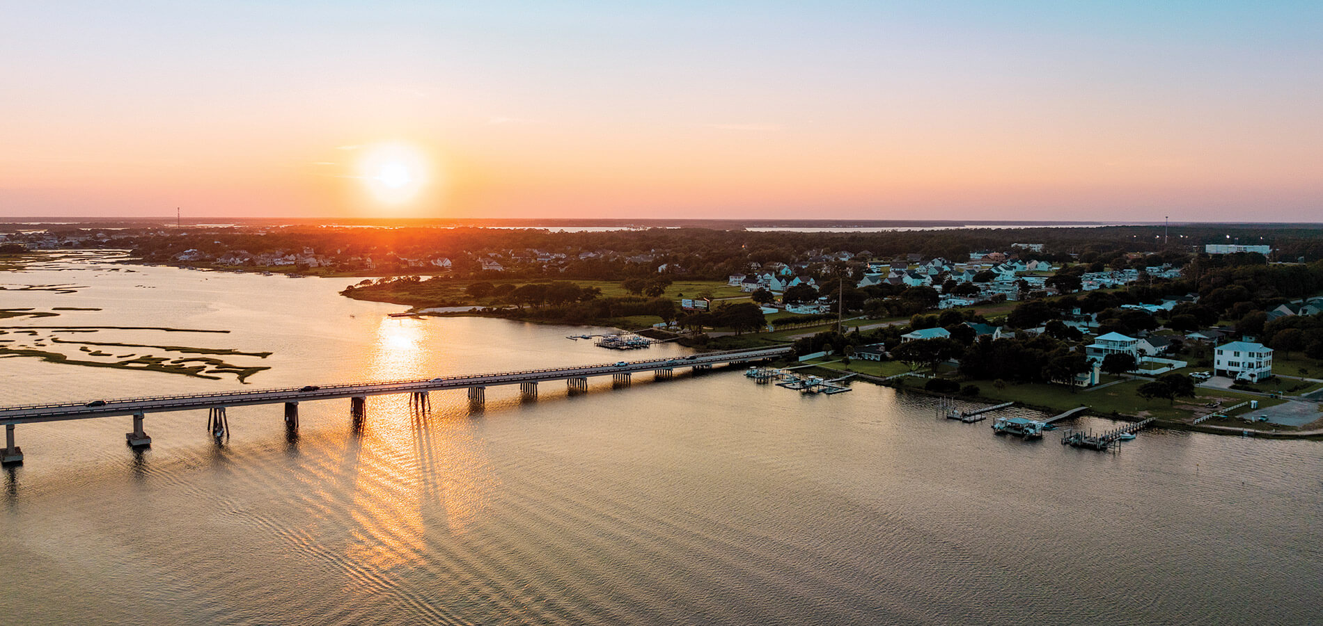 The B. Cameron Langston Bridge at Emerald Isle