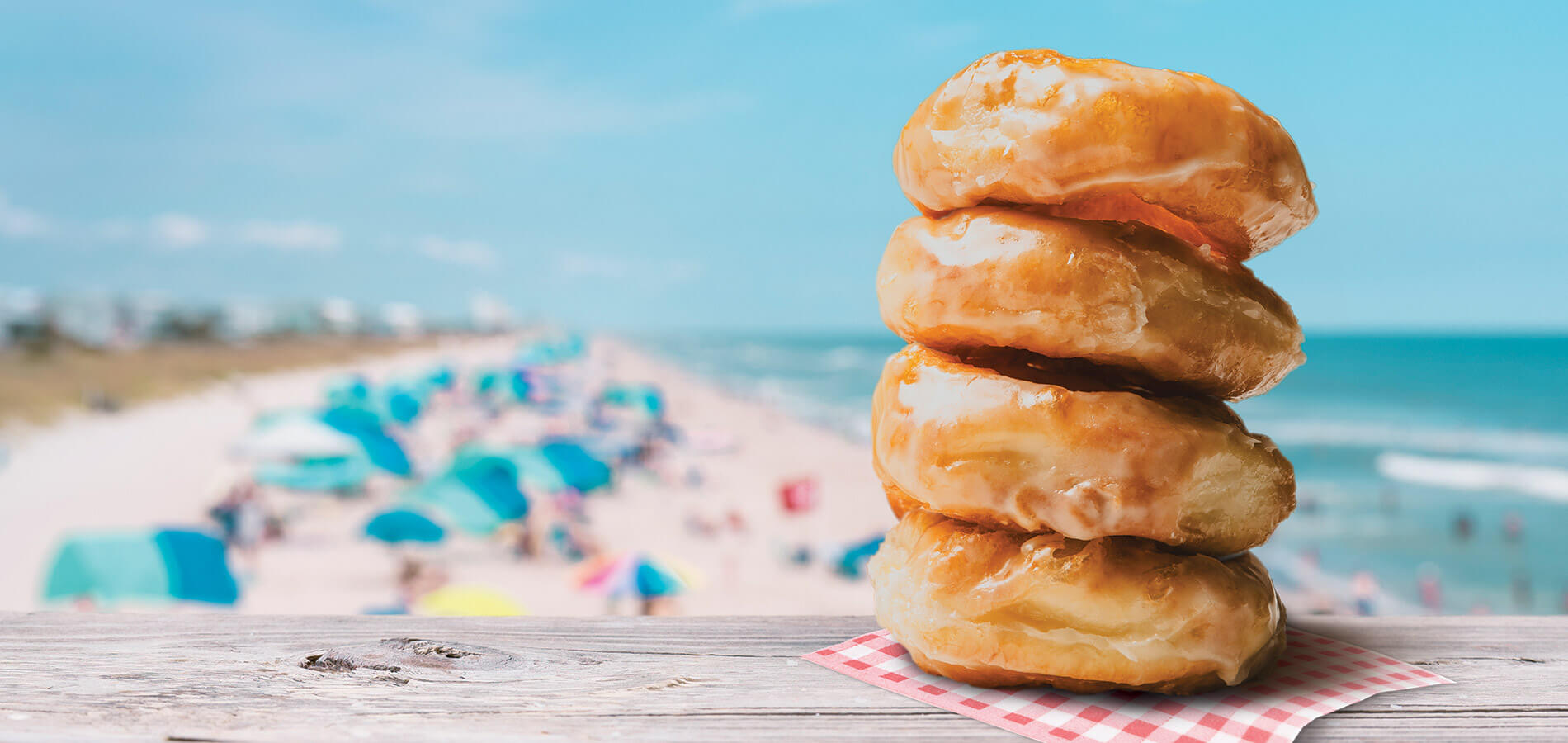 Stack of Britt's Doughnuts