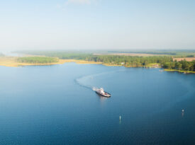 Ferries on the Pamlico Sound