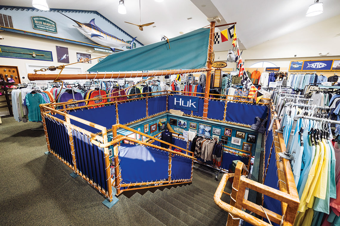 Clothing and fishing gear at Island True Value Tackle & Hardware