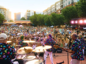 The Embers perform in Raleigh