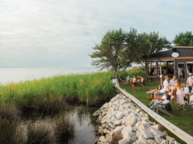 People at the Back Bar at Blue Point