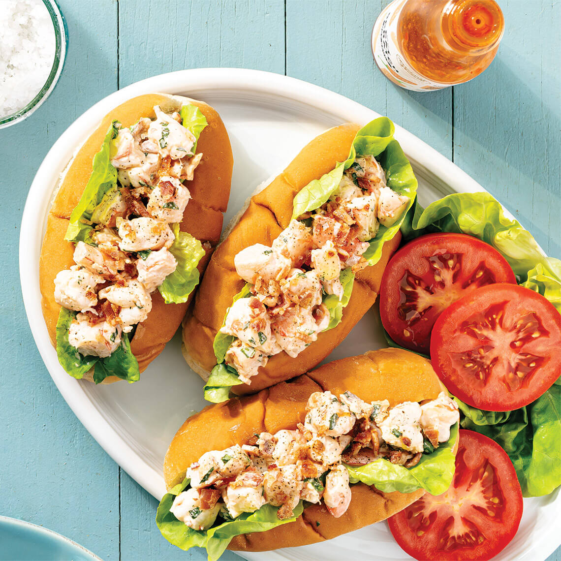 Shrimp Salad BLTs