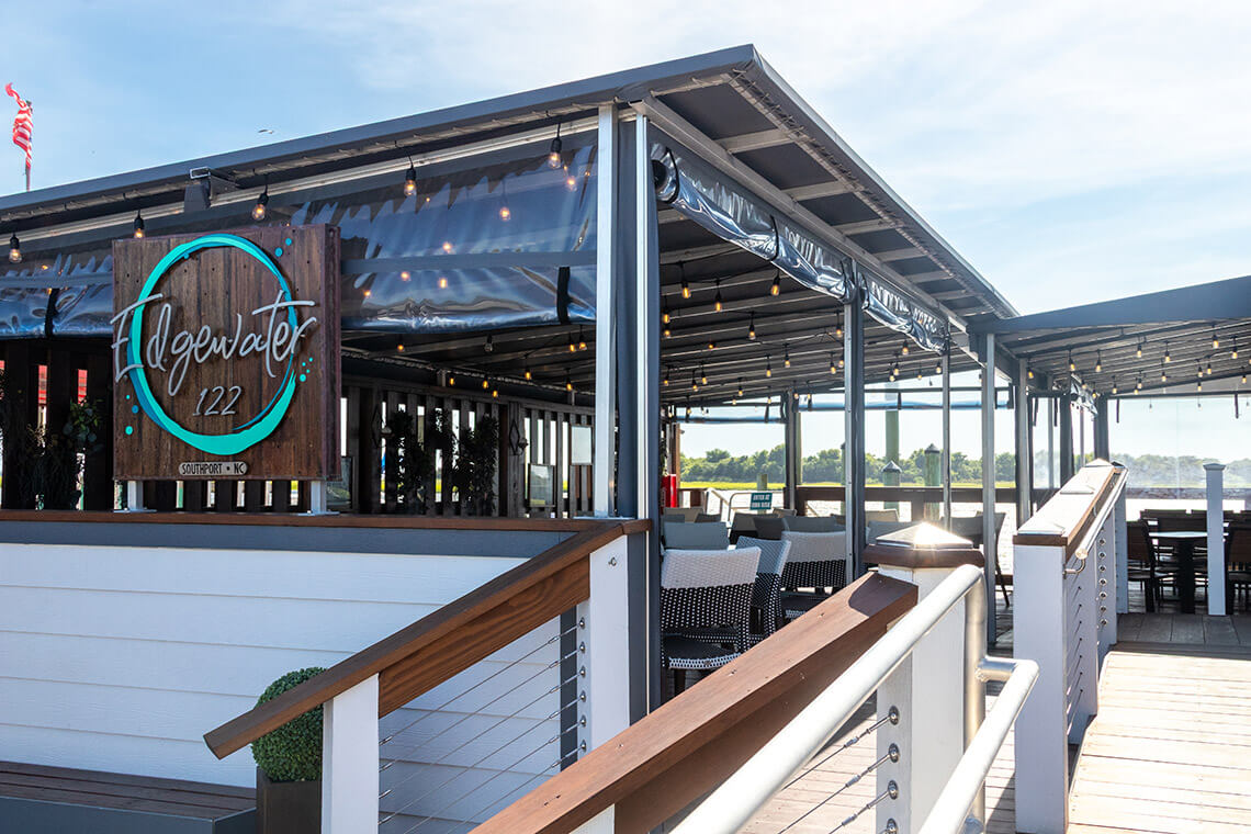 Patio at Edgewater 122