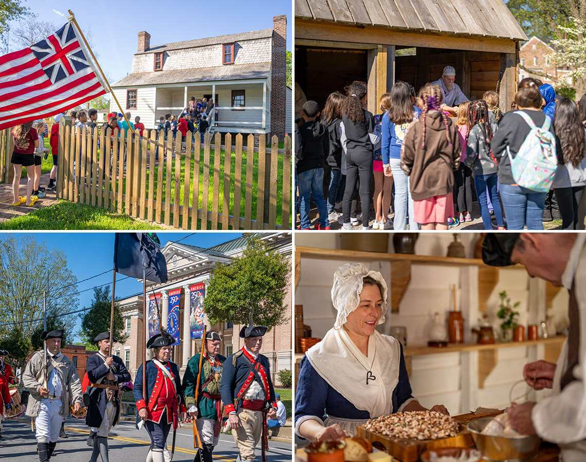 Scenes from Historic Halifax State Historic Site