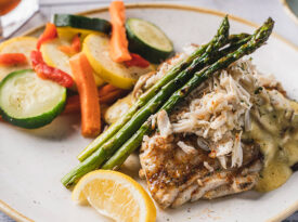 Grilled triggerfish at Drunken Jack's in Murrells Inlet