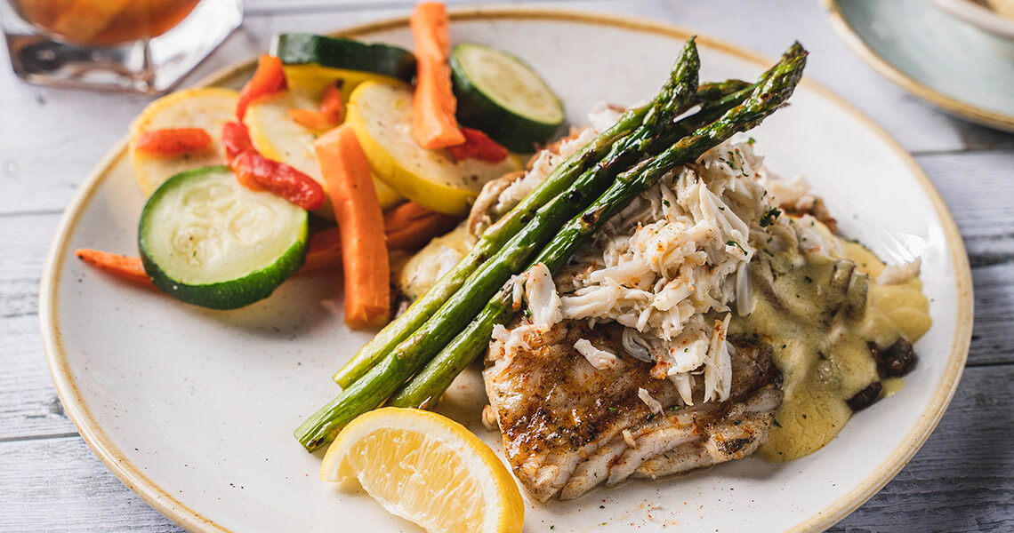 Grilled triggerfish at Drunken Jack's in Murrells Inlet