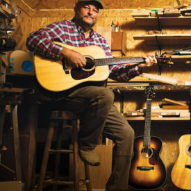 Richie Crowder with his No. 17 guitar