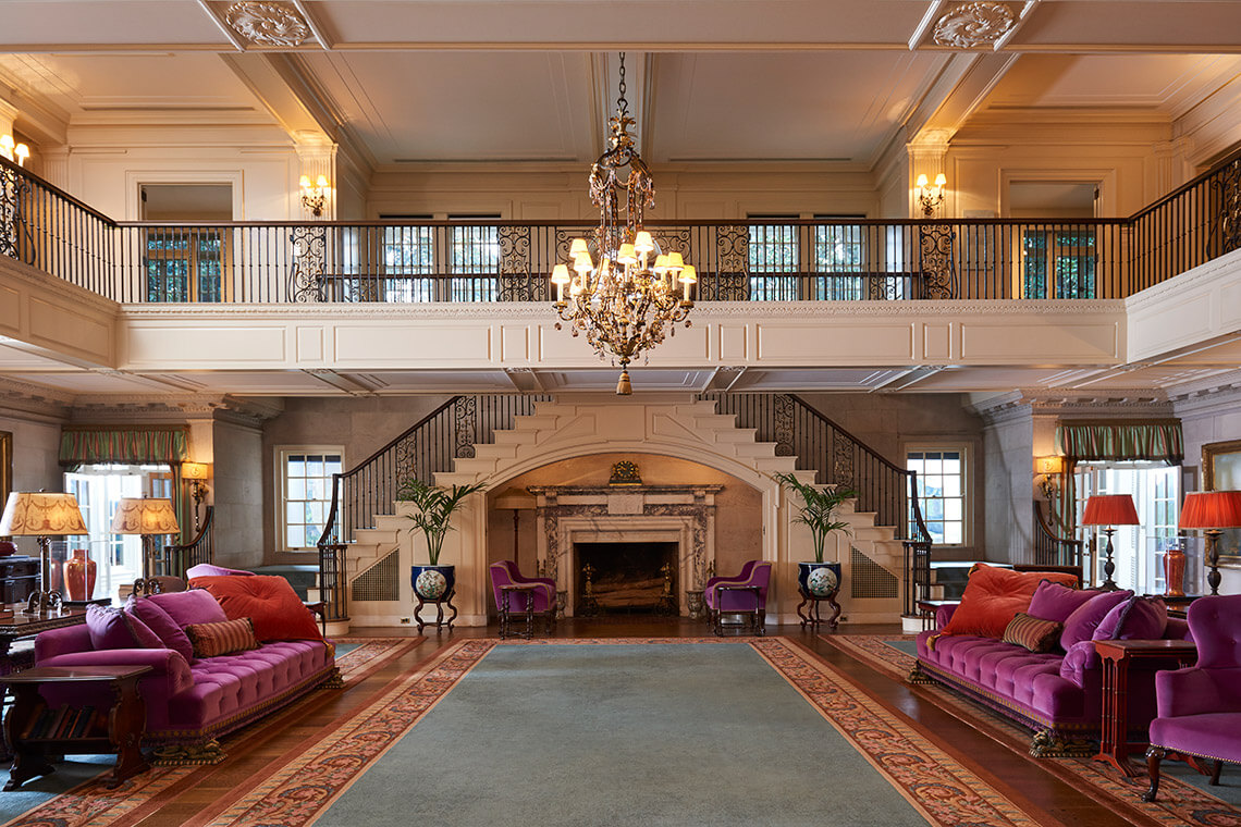 Interior of Reynolda House