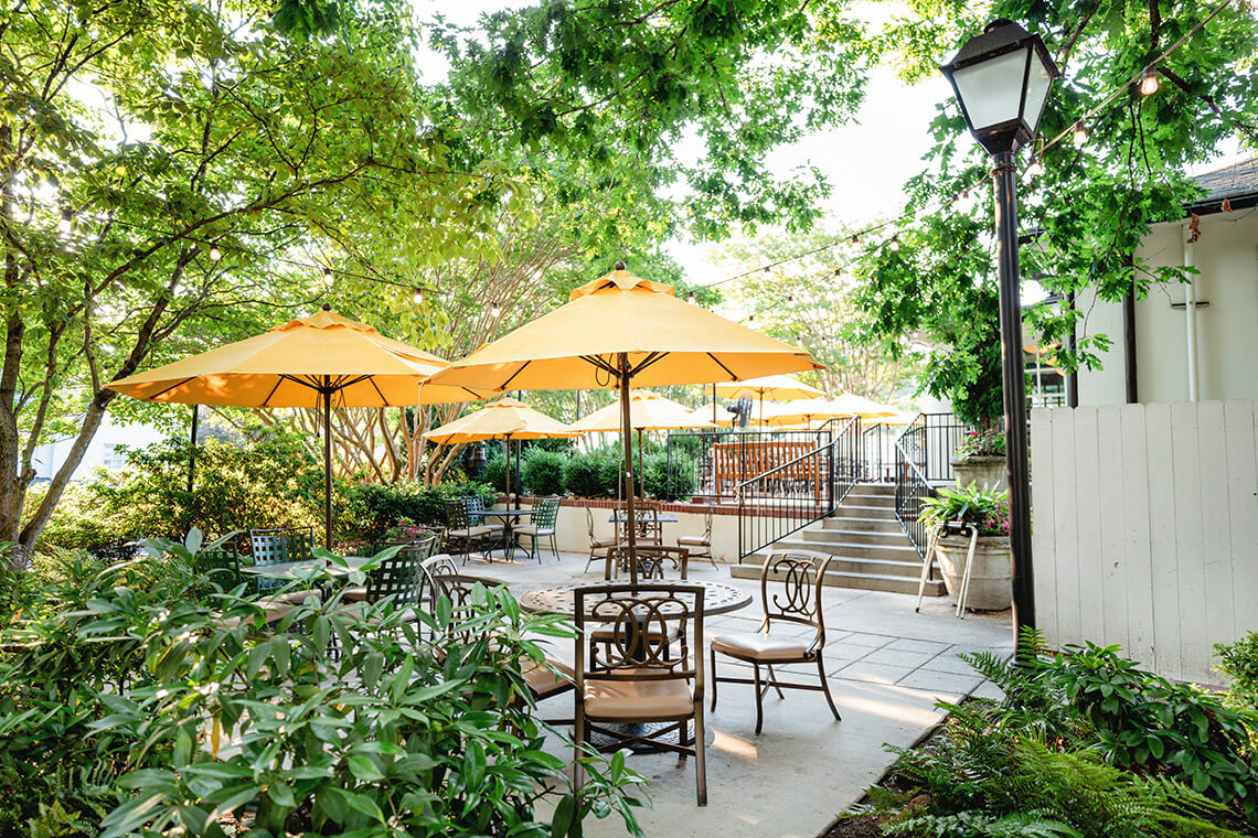 Patio at Village Tavern